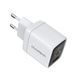 Мережевий зарядний пристрій Choetech (USB-C+USB-A) White (PD6052-EU-WH) [619604], фото 2
