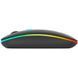 Мишка XTRIKE ME, бездротова Bluetooth+2,4G, 3200dpi., 4кн., 7 режимів RGB, чорна (GW-113) [403800], фото 5