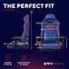 Крісло Trust GXT721SM Ruya Pro Superman edition, ПУ шкіра, Foldable Armrests, синій (25742_TRUST) [113677], фото 5