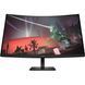 Монітор TFT 31.5" HP OMEN 32c, QHD, VA, вигнутий, Display HDR 400, 165Hz, 1ms, 2xHDMI, DP, HAS, чорний (780K6E9) [400483], фото 1