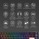 Клавіатура Ducky One 3 SF Cherry MX Red RGB UA USB Black (DKON2167ST-RUAPXCLAWSC1) [614127], фото 9