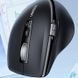 Мишка UGREEN 2.4GHz&BT M751 Ergonomic Contoured-Shape, бездротова, 5000dpi., 5кн., Чорна (45792) [404005], фото 6