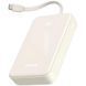 УМБ Ugreen 20000 mAh 30W PD3.0/QC3.0 USB-A,USB-С IN/OUT, with build-in USB-C Cable (PB521) бежевий (45207) [404141], фото 2