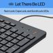 Клавіатура мембранна HP 150, 104key, USB-A, EN/RU, чорний (664R5AA) [103566], фото 4