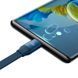 Кабель Baseus Bright Mirror 2 Series Retractable 3-in-1 Fast Charging Data Cable USB to M+L+C 66W 1.1m Blue (CAMJ010103) [802614], фото 4