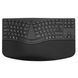 Клавіатура мембранна HP 960 BLK Ergonomic split-zone, 112key, BT, EN/UK, чорний (7E755AA) [103718], фото 3