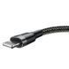 Кабель Baseus Cafule Cable USB For iP 2A 3m Gray+Black (CALKLF-RG1) [802312], фото 5