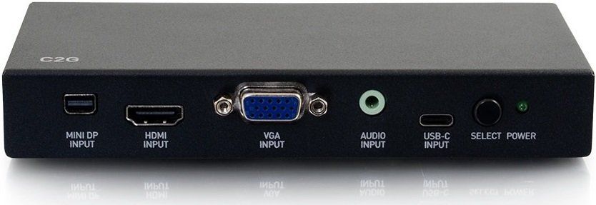 C2G Перемикач C2G HDMI на USB-C HDMI Mini DP VGA (CG81850)