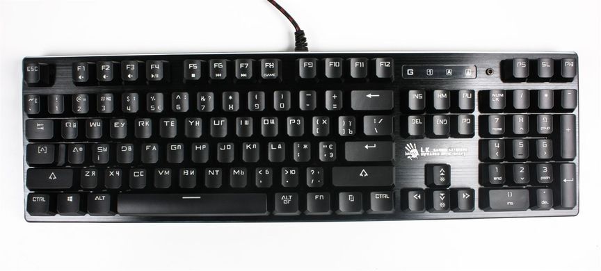 Клавіатура Bloody B820R Red SW Black (B820R Bloody (Black) Red SW) [606006]
