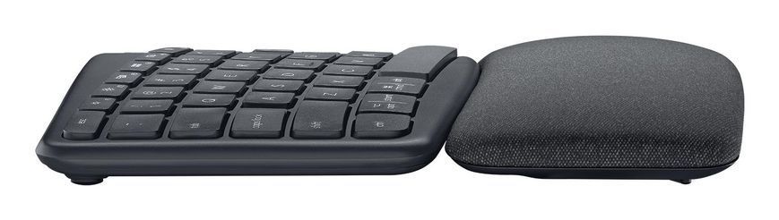 Клавіатура бездротова LOGITECH K860 ERGO Bluetooth keyboard - GRAPHITE - US INT'L - B2B (920-010352) [500053]