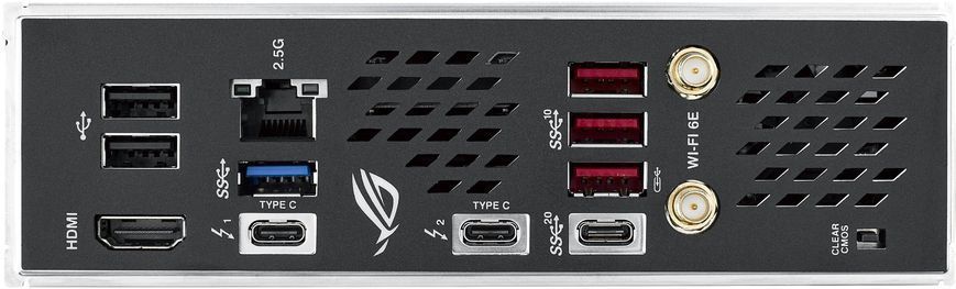 Материнcька плата ASUS ROG STRIX Z790-I GAMING WIFI s1700 Z790 2xDDR5 M.2 HDMI Thunderbolt Wi-Fi BT mITX (90MB1CM0-M0EAY0) [109095]