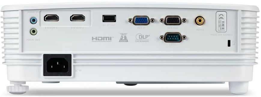 Проєктор Acer P1257 XGA, 4800 lm, 1.51-1.97 (MR.JYY11.001) [113602]