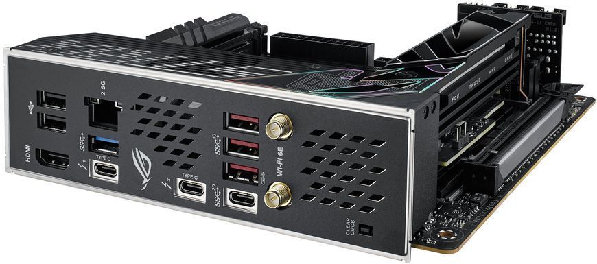 Материнcька плата ASUS ROG STRIX Z790-I GAMING WIFI s1700 Z790 2xDDR5 M.2 HDMI Thunderbolt Wi-Fi BT mITX (90MB1CM0-M0EAY0) [109095]
