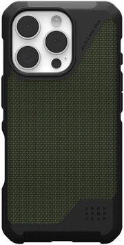 Чохол UAG для iPhone 16 Pro, Metropolis LT Magsafe, Kevlar Olive (114452113972) [108733]