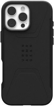Чохол UAG для iPhone 16 Pro Max, Civilian Magsafe, Black (114445114040) [111609]