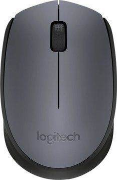 Мишка Logitech M170 бездротова, сіра з чорним (910-004642) [401171]