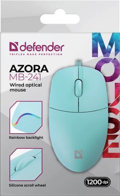 Миша Defender Azora MB-241 Blue (52243) [201011]