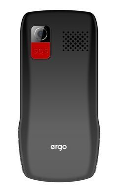 Мобiльний телефон Ergo R182 Dual Sim Black (R182 Black) [615572]