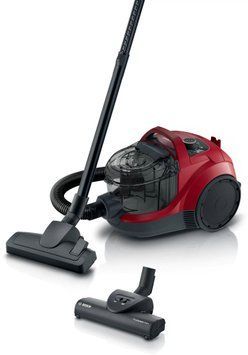 Пилосос Bosch контейнерний, 550Вт, конт пил -2л, НЕРА13, червоний (BGC21X350) [105634]