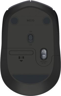 Мишка Logitech M170 бездротова, сіра з чорним (910-004642) [401171]