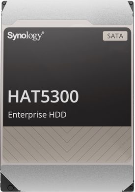 Жорсткий накопичувач SATA 16TB 7200RPM 6GB/S 512MB SYNOLOGY (HAT5300-16T) [501500]
