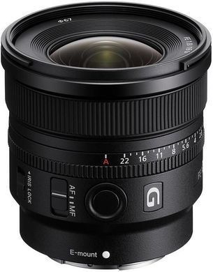 Об'єктив Sony 16mm f/1.8 G для NEX FF (SEL16F18GB.SYX) [110567]