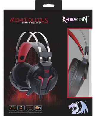 Гарнітура Redragon Memecoleous Black-Red (75096) [203102]