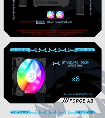 Корпус для ПК GAMEMAX (Forge AB) [303364]