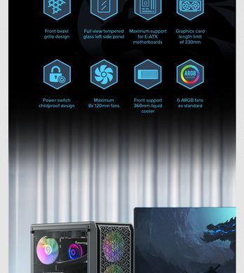 Корпус для ПК GAMEMAX (Forge AB) [303364]