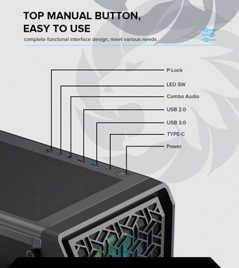 Корпус для ПК GAMEMAX (Forge AB) [303364]