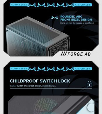 Корпус для ПК GAMEMAX (Forge AB) [303364]