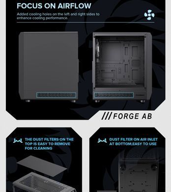 Корпус для ПК GAMEMAX (Forge AB) [303364]