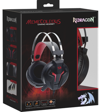 Гарнітура Redragon Memecoleous Black-Red (75096) [203102]