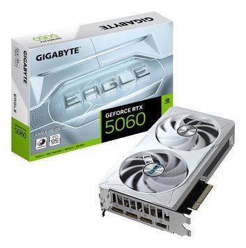 Відеокарта PCIE16 RTX5060 8GB GDDR7 N5060EAGLEOC ICE-8GD GIGABYTE (GV-N5060EAGLEOC ICE-8GD) [503676]