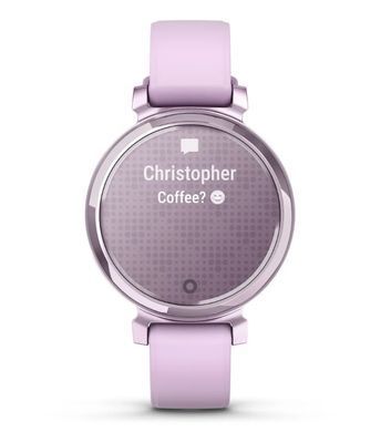 Смарт-годинник Garmin Lily 2 Metallic Lilac with Lilac Silicone Band (010-02839-01) [619525]