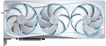 Відеокарта GIGABYTE GeForce RTX 5080 16GB GDDR7 AORUS MASTER ICE білий (GV-N5080AORUSM_ICE-16GD) [112009]