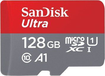 Карта пам'яті SanDisk microSD 128GB C10 UHS-I R140MB/s Ultra (SDSQUAB-128G-GN6MN) [108934]