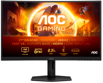 Монiтор 27" AOC Black (C27G4ZXU) [200074]