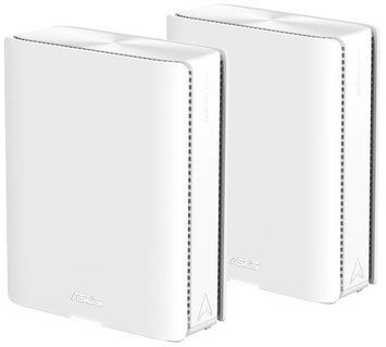 Система WiFi-Mesh ASUS ZenWiFi BQ16 BE25000, 2xGE LAN, 1xGE WAN/LAN, 1x10GE LAN, 1x10GE WAN/LAN 1xUSB 3.0, 2мод, білий (90IG08K0-MO3N2V) [104702]