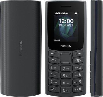 Мобільний телефон Nokia 105 2023 Dual Sim Charcoal (Nokia 105 2023 DS Charcoal) [615091]