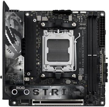 Материнcька плата ASUS ROG STRIX X870-I GAMING WIFI sAM5 X870 2xDDR5 M.2 HDMI Wi-Fi BT mITX (90MB1IW0-M0EAY0) [109150]