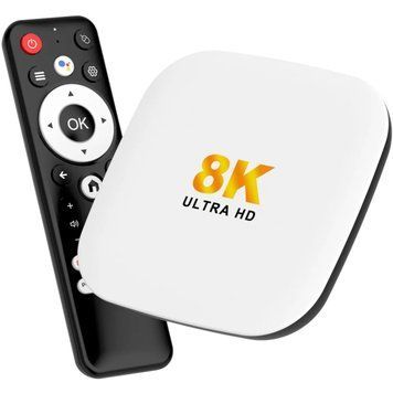 TV Медіаплеєр H96 MAX M2 plus 4/32Gb/ Rockchip RK3528/ Android 14/ WiFi 6/ BT 5.4/ LAN:100M/ IRпульт (M2PLUS_4GB/32GB) [406071]