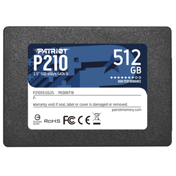 SSD диск PATRIOT (P210S512G25) [303046]