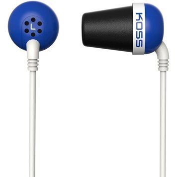 Навушники In-ear Koss The Plug Noise Isolating 3.5 mini-jack, Блакитний (196544.101) [107372]