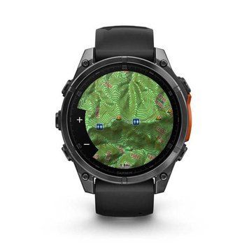 Смарт-годинник Garmin Fenix 8 47mm AMOLED Slate Grey with Black Silicone (010-02904-09) [64538]