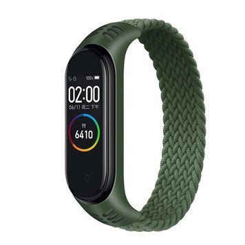 Ремінець BeCover Elastic Nylon Style для Xiaomi Mi Smart Band 5/Mi Smart Band 6 Size M Khaki (706150) [604698]