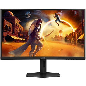Монітор TFT 27" AOC, Fast VA, вигнутий, 280Hz, 2xHDMI, DP, USB-hub, HAS, колонки, чорний (C27G4ZXU) [403275]