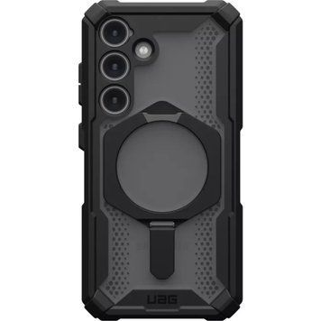 Чохол-накладка Urban Armor Gear Plasma XTE MagSafe для Samsung Galaxy S24 SM-S921 Black/Silver (214448114034) [615789]
