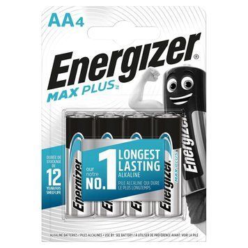 Батарейка Energizer LR6/AA Max Plus Alkaline (4шт) (7638900437300) [806129]