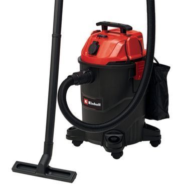Пилосос професійний Einhell TC-VC 1825 А, 1250 Вт, пластик 25 л, 180 мбар, шланг 2.5 м, кабель 3 м, розетка 2.2 кВт, 4.2 кг (2342485) [105726]